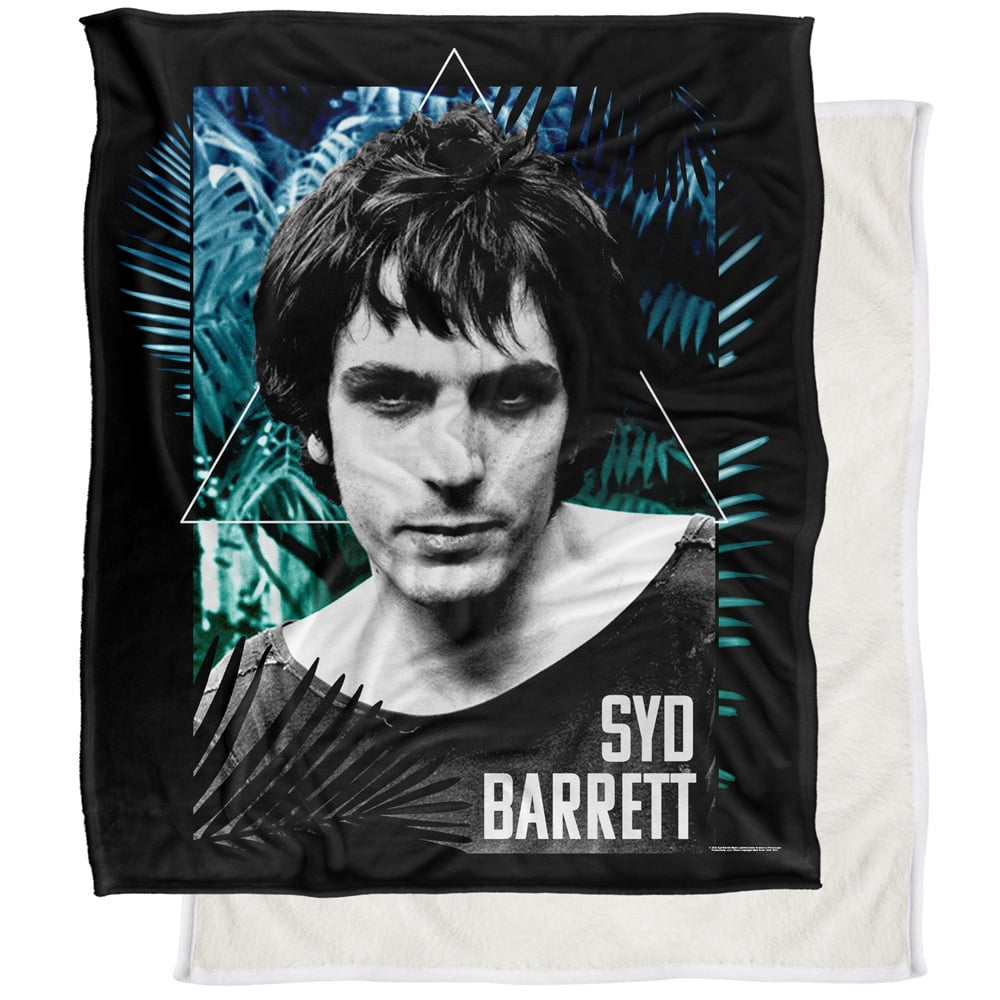 Syd Barrett Blanket, 50"x60" Palm Gradient Silky Touch Sherpa Back