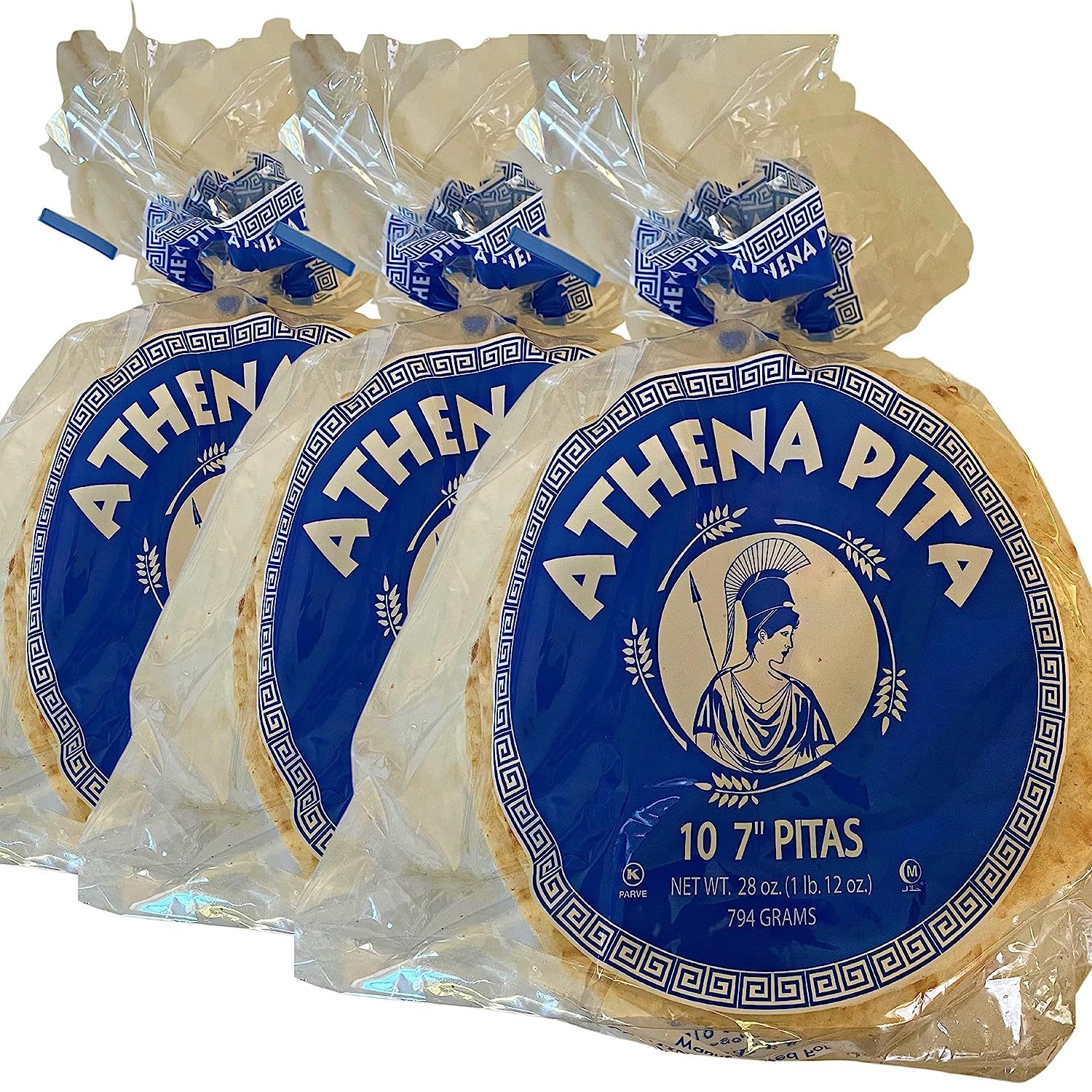 Athena Greek Style Pita Bread for Gyro Meat,Shawarma and falafel Does