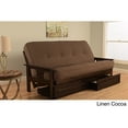 thumbnail image 3 of Kodiak Furniture Monterey Frame with Fabric Mattress in Espresso/Charcoal Gray, 3 of 5