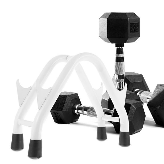 HORIALENCE 1Pcs Fitness Dumbbell Rack Dumbbell Stand Metal Storage Organizer For Home Workout Steel Rubber