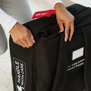 J.L. Childress Padded Compact Travel Stroller Bag for Airplane, AirTag Compatible - Black