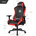 thumbnail image 6 of GTRACING Gaming Chair PU Racing Office Computer High Back Chair, Red, 6 of 6