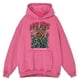 thumbnail image 4 of Sudadera con capucha holgada de algodón 100 % estilo hip hop para hombre, con estampado de esqueleto desgastado y estilo retro, con capucha holgada de estilo hip hop, 4 of 5