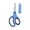 c_058, variant on Left Handed Kids Safety Scissors, Round Tip Stainless Steel Student Craft Scissors with Protective Blade Cover for School DIY Art Cutting c_058