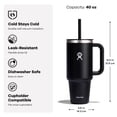 thumbnail image 2 of Vaso térmico de viaje Hydro Flask de acero inoxidable aislado 1,2 L, 2 of 8