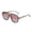 Green - 14.6cm, variant on Forestwhale Oversized Square Green Sunglasses for Men Women Retro Gradient Pink Lens UV400 Protection Shades Fashion Transparent Frame Driving Sunglasses for Beach & Daily Outfits