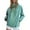 Light Green, variant on Women's Packable Waterproof Windbreaker Jacket for Hiking and Travel Lightweight Hooded Raincoat with Zippered Pockets