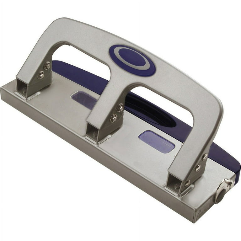 Officemate Deluxe 3-Hole Punch - 3 Punch Head(s) - 20 Sheet of 20lb Paper - 9/32 Officemate Deluxe 3-Hole Punch - 3 Punch Head(s) - 20 Sheet of 20lb Paper - 9/32
