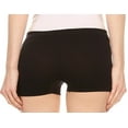 thumbnail image 3 of Sakkas Women's Seamless Stretch Boy Short Panties (6 Pack) - BasicSolid1 - One Size, 3 of 4