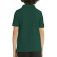 thumbnail image 2 of Real School Unisex School Uniform Short Sleeve Pique Polo Shirt, Sizes XS-XL, 2 of 6