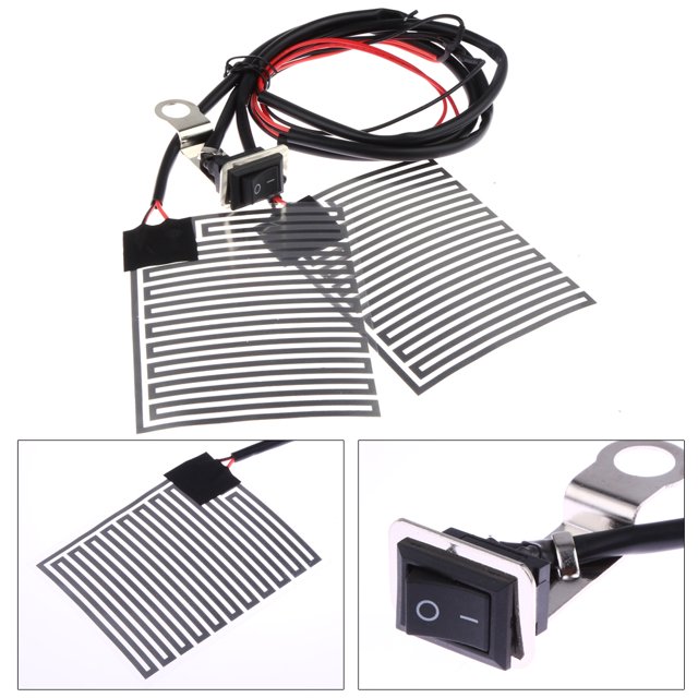 Manillar eléctrico de calefacción eléctrica para motocicleta de 12V Mango de calefacción eléctrica Ndcxsfigh Accesorios para autos y motos