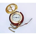 thumbnail image 3 of Sundial Compass – A Unique Gift of Elegance with Sundial Clock, Ship Replica Watch, and Presentation Box, 3 of 3