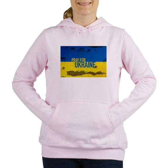 CafePress - Pray For Ukraine Sweatshirt, Stand With Sweatshirt - Women's Hooded Sweatshirt