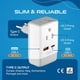 thumbnail image 5 of Adaptador de Enchufe Power Ceptics con USB QC 3.0 y PD 18W, 5 of 9