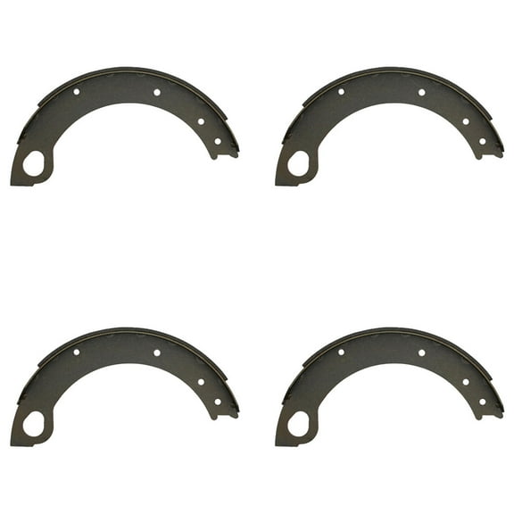 81802510 Qty 4: 1/2 Brake Shoe w/Lining
 Fits Ford/New Holland
