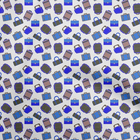oneOone Viscose Jersey Dark Blue Fabric Travel Sewing Fabric By The Yard Printed Diy Clothing Sewing Supplies 60 Inch Wide