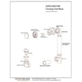 thumbnail image 2 of Westbrass D493244CHM-50 Schedule 40 PVC Tub Waste Closing Overflow in Powder Coated White, 2 of 4