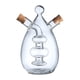 thumbnail image 1 of Dispensador de aceite 2 en 1, dispensador de aceite y botellas, jarra de aceite multiusos, decantador, botella de vidrio para jugo de cocina doméstico, 1 of 9