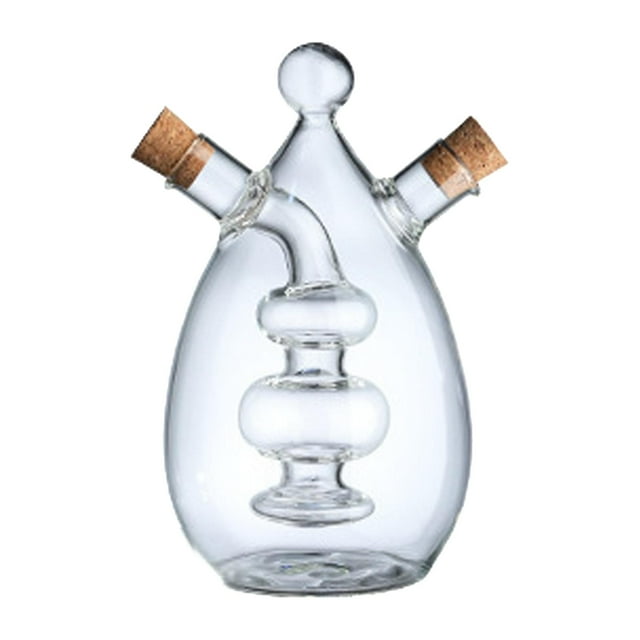 Dispensador de aceite 2 en 1 Strade Fareast Limited vinagrera vidrio transparente 6,5 cm x 15 cm