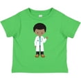 thumbnail image 3 of Inktastic African American Boy, Doctor, Boy Wearing Lab Coat Boys Toddler T-Shirt, 3 of 5
