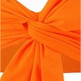thumbnail image 6 of Gubotare Kid Girl Swimsuit Girl's 2 Piece Bathing Suit Solid Sport High Waist Bikini Set Swimsuit5T 6T (Orange,5-6 Years), 6 of 6