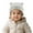 C-Grey132, variant on Cute Embroidered Cat Knit Hats Beanie For Baby Infant Toddler Winter Warm With Ears Yarn Cap For Cold Weather Cozy Hat
