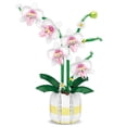 thumbnail image 1 of Ramillete de flores eternas, flores phalaenopsis, niña, bloques de construcción ensamblados, juguete para niña, regalo de San Valentín compatible, 1 of 1