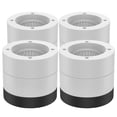 thumbnail image 6 of Lzvxtym 4 Pack Bed Risers Adjustable Round Furniture Risers, 1.5"/2.5" Lift, Gray, 6 of 11