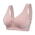 thumbnail image 1 of Women's Comfortable Sexy Transparent Shoulder Strap Bra - Backless, Spongeless, Convertible Straps, All Seasons, 1 of 3