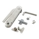 thumbnail image 2 of Bisagra de soporte de tapa de cierre lento, tapa plegable, soporte de tapa, ajustable, tapa aleatoria Plata, 2 of 9