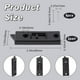 thumbnail image 3 of pares de pestillos de inclinación para ventanas de repuesto y cerraduras de hardware de construcción de plástico, reemplazo de cerradura deslizante con espaciado central de 2 orificios a presión con, 3 of 8