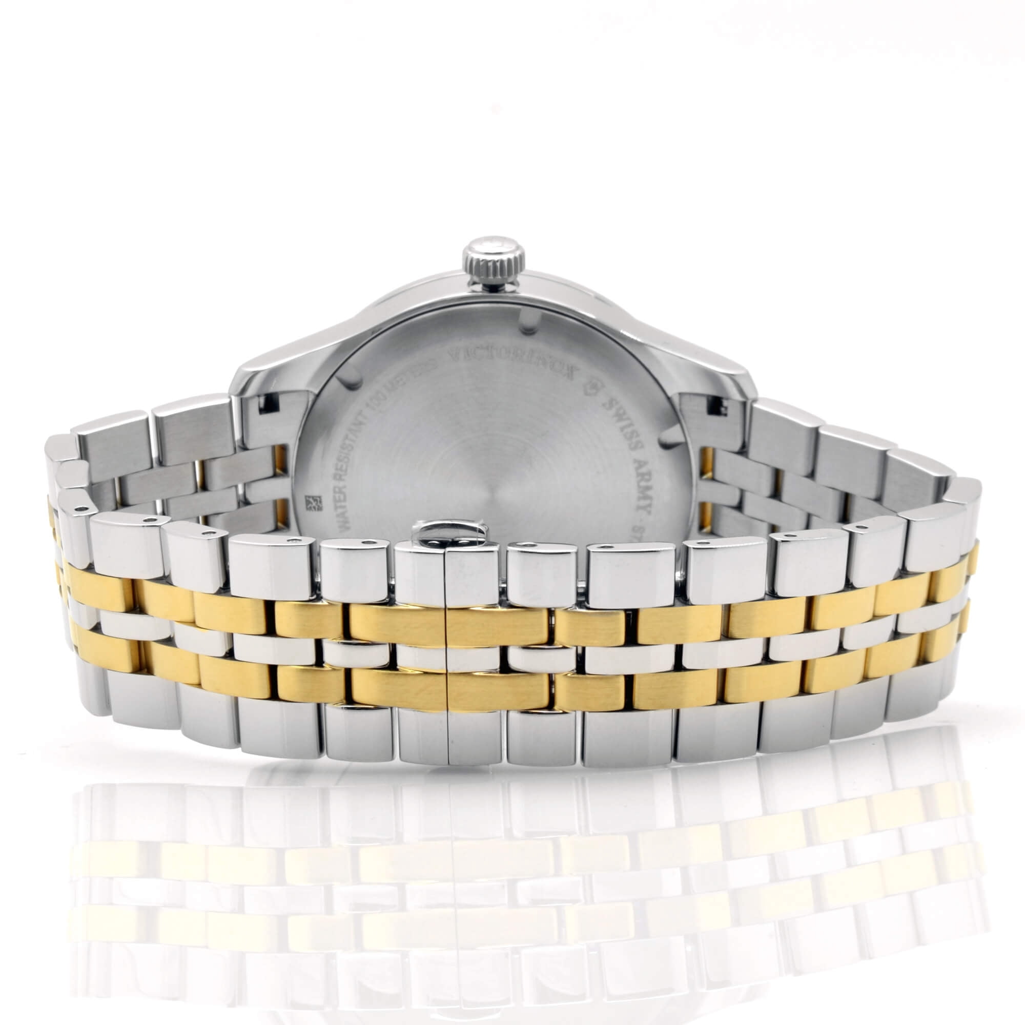 Victorinox Men's 241803 Alliance Watch Two-tone 40mm - Walmart.com
