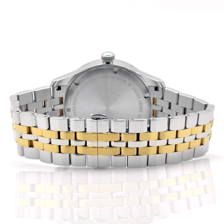 Victorinox Men's 241803 Alliance Watch Two-tone 40mm - Walmart.com