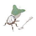 thumbnail image 1 of veasfak Bee Honey Jar with Spoon Modern Container for Apartment Condiments Oil Hotel Green, 1 of 9