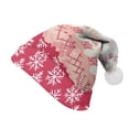 thumbnail image 4 of NMMUED Christmas Hat Christmas Beanie Holiday Hats Christmas Accessories Party Hats for Adults Pink M, 4 of 4