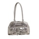 thumbnail image 4 of Bolso de hombro de piel sintética para mujer, estilo informal, con lazo, para viaje Plata, 4 of 9