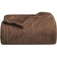 thumbnail image 1 of Cobija Matrimonial Suave Bluelander 100% poliéster Color Café, 1 of 4