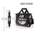 thumbnail image 3 of FORMRS Insulated Cooler Bag 24 Cans Capacity Soft Leakproof Lunch Box with Side Pockets, Beige Moon, 3 of 7