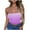 Purple B, variant on Women's Vibrant Polka Dot Tube Top - Strapless Sweetheart Neckline Crop Top, Stretchy Bandeau for Sunny Summer Daily Wear & Beach Outings