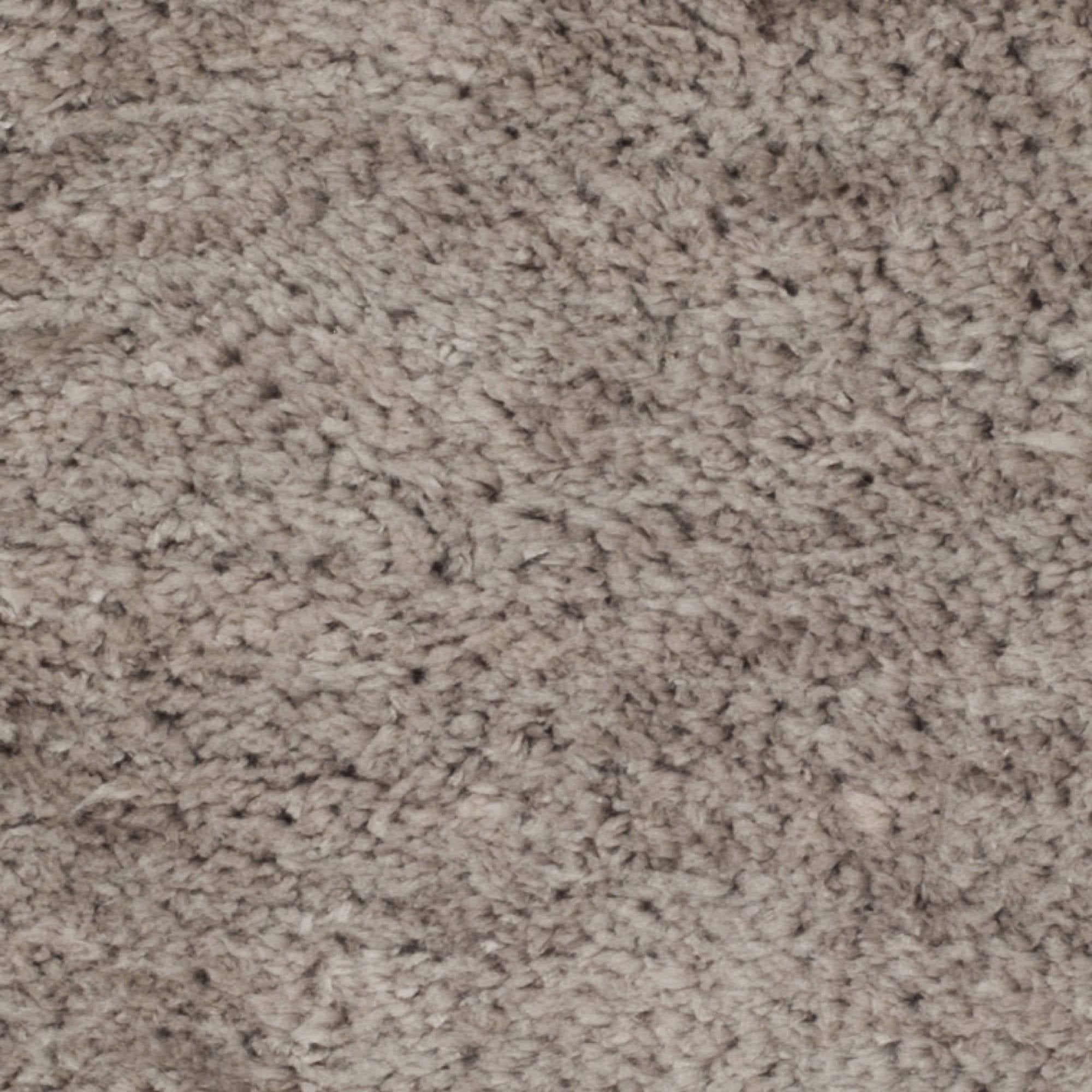 SAFAVIEH Addie Solid Plush Polyester Sheep Shag Area Rug, Silver, 2' x 3'