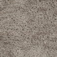 thumbnail image 3 of SAFAVIEH Addie Solid Plush Polyester Sheep Shag Area Rug, Silver, 2' x 3', 3 of 6