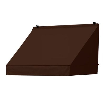 4' Classic Awnings in a Box Cocoa