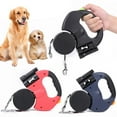 thumbnail image 3 of Paw's Trail Double Retractable Dog Leash for Two Dogs Up to 50 lbs Per Dog - 10 ft Coupler Dog Leashes for Small Medium Dogs - One Locked System, Non Slip Grip, Tangle Free, 3 of 8