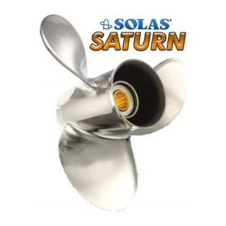 UPC: 0824375042782 | Solas Saturn Suzuki 9.9-15 HP SS Propeller 9-1/4  x 11  4121-093-11A