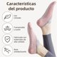 thumbnail image 4 of Pares Calcetines de Yoga,Yoga para Mujer,calcetines antideslizantes para pilates,Tirantes Transpirables Diseñan Calcetas para Yoga,para Yoga Pilates,Ballet, Entrenamiento Descalzo,Baile, 4 of 4