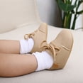 thumbnail image 6 of Baby Booties, Newborn Infant Baby Girls Boys Rubber Anit-Slip Sole Shoes Toddler Winter Warm Prewalker Shoes, 6 of 6