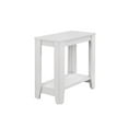 thumbnail image 4 of Home Square Sturdy Tapered Legs End Table in White Finish - Set of 2, 4 of 4