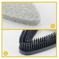 thumbnail image 2 of Tub Tile Scrubber Brush 2 in 1 - Rotating Cleaning Brush with Stiff Bristles & Scouring Pads for Bathroom, Kitchen, Tub, Tile, Sink - Non-Scratch, Labor-Saving, 2 of 6