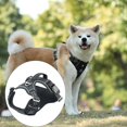thumbnail image 3 of Perro gato chaleco arnés correas chalecos para entrenamiento de deportes al aire libre aventura Negro Zulema Arnés para mascotas, 3 of 4