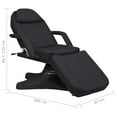 thumbnail image 2 of vidaXL Massage Table Black 70.9"x24.4"x(34.1"-46.5"), 2 of 7